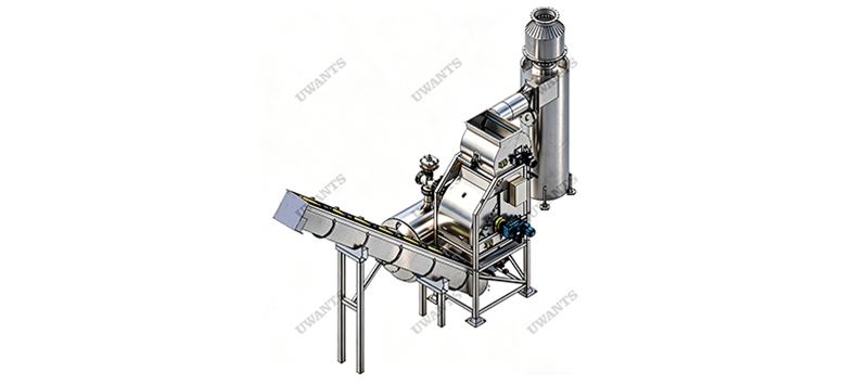 Steam peeling machine 750L