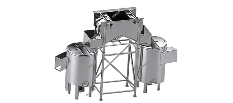 Vertical skin grinder