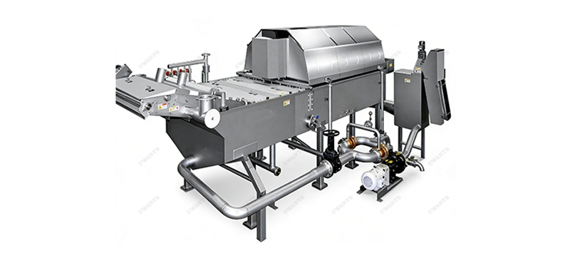Drum type bleaching and ironing machine