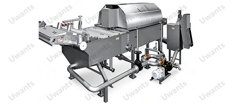 Drum type bleaching and ironing machine