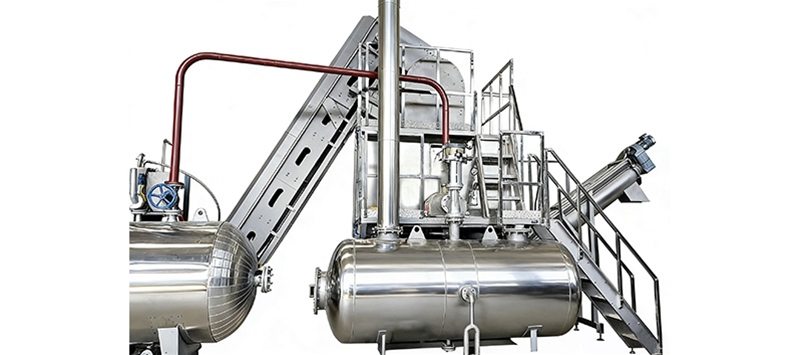 Steam peeling machine 550L